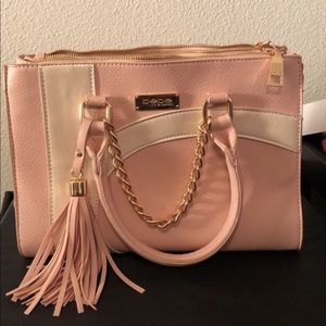Bebe “blush Barbie” handbag/satchel